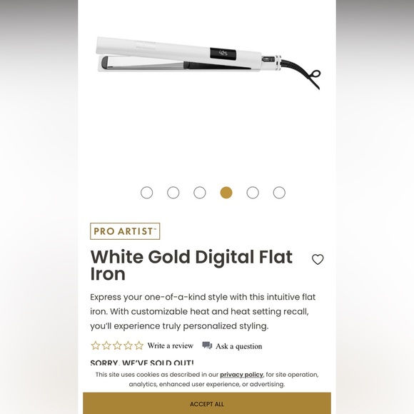 Hot tools digital straightener - Picture 5 of 6